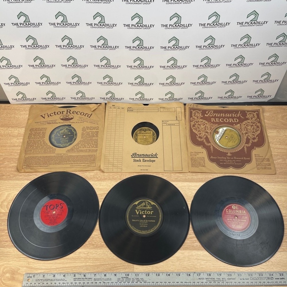 Vintage 78 RPM Record Lot Columbia Victor Brunswick Benny Goodman Classical Jazz